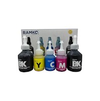 Pack de tinta compatible RAMKO 60/6001/5001 + 1 tinta bk de obsequio