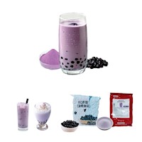 Pack Bubble Tea 2u Taro y Perlas de Tapioca Negro