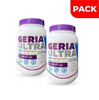 Dúo Pack GeriaUltra Sabor Vainilla - Pote 1Kg