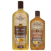 Tio Nacho Shampoo 1L + Acondicionador Anti Edad 415 ml