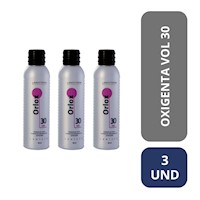 Pack x 3 Oxigenta 30 Lanosterin 90 Ml - Peróxido En Crema Orlox