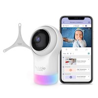 Nuevo Smart Cámara Wi-Fi 1080p Hubble Connected Pal Glow Deluxe Panorámica