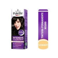 Tinte Cabello Palette Semikit Color Cream - Negro 1-0