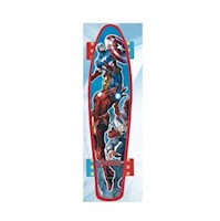 Skate Avengers PAM-001 Trucks de Aluminio con Luces  Rojo + Azul