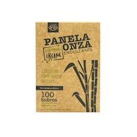 Panela Orgánica Onza Caja 100 sobres