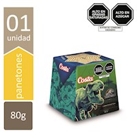 PANETON MINI COSTA JURASSIC CAJA 80G