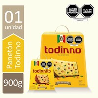 PANETON TODINNO CAJA 900 GR + TODINNITO 85 GR