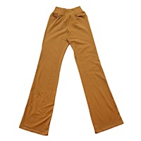 Pantalón Kinetix Flare Jazz Algodón Toffee Mujer