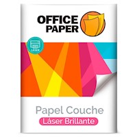 Papel Couche Office Paper Brillante 150g por 30 Hojas A4