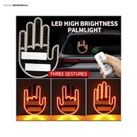 Mano LED Gestos Luminoso Señales para Carro