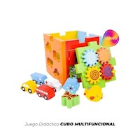 Juego Didáctico Cubo Multifuncional