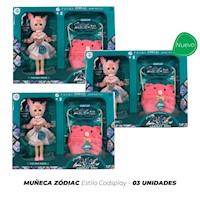 Muñeca Zodiac estilo Codsplay - 3 Unidades