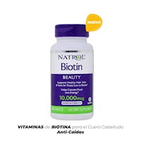Vitaminas de Biotina para el Cuero Cabelludo Anti-Caidas