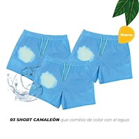 03 SHORT CAMALEÓN que cambia de color con el agua