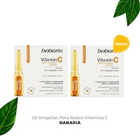 02 Ampollas con 10% Vitamina C BABARIA