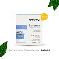 Crema Facial de Ácido Hialurónico BABARIA