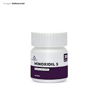 Minoxidil 5 Formula Magistral 30 caps Uso via Oral Aurema LABS