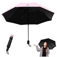 Paraguas Plegable con Protección UV Sombrilla de Mano RS K03