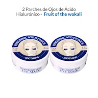 2 Parches de Ojos de Acido Hyaluronico- Fruit of the wokali