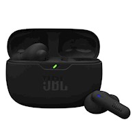 Audífonos Bluetooth True Wireless JBL Wave Beam 2 cancelación de ruido 40h Negro