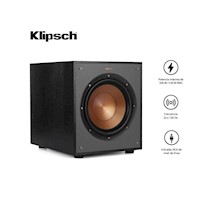 Parlante Klipsch Subwoofer R-100sw Potencia 300va  Negro