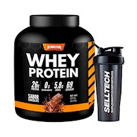 Proteína Demolitor Whey Protein 5lb Chocolate + Shaker
