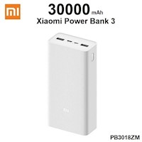 Bateria Portátil Xiaomi 30000 mHA/18W - Blanco