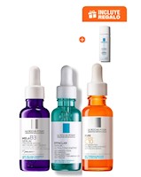 La Roche Posay Trio de Serums - Luminosidad, Antimanchas y Corrección