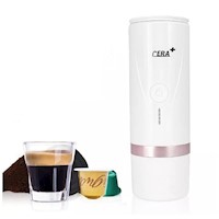 CERA+ Máquina de café Espresso Portátil PCM01 Blanco