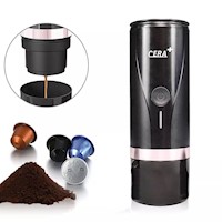 CERA+ Máquina de café Espresso Portátil PCM03 Negro