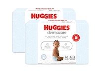 PACK DE 2 PAÑALES HUGGIES DERMACARE TALLA G X48