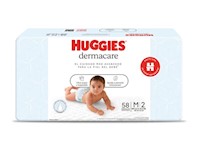 PAÑAL HUGGIES DERMACARE TALLA M X58 UNID