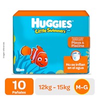 Pants Huggies Little Swimmers Nemo Talla M/G 10 unid