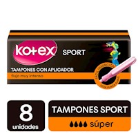 TAMPON KOTEX APLIC SUPER 8