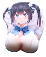 Mouse Pad 3D Almohadilla Ergonómico Antideslizante Anime