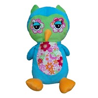 Peluche Buho Lechuza Multicolor 38cm National Entertainment Network