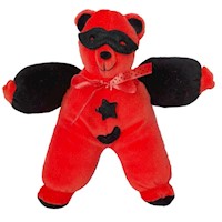 Peluche Oso Disfraz Arlequin Halloween 22cm