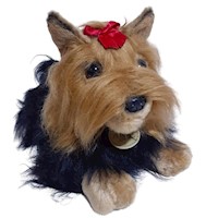 Peluche Perro Yorkshire Miyoni 27cm Aurora