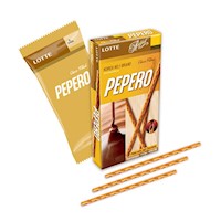 Pepero Nude - Palitos de galleta rellenos de chocolate