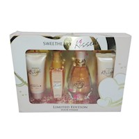 Set x4 Perfume Locion Gel Baño Sweetheart Kissed New York