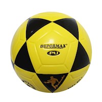 PELOTA PARA FÚTBOL TALLA #5 CUERO PU VULCANIZADO DEPORMAX