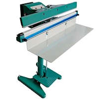 Selladora de Pedal Horizontal 60cm - Sellado al Vacío Continuo color Verde