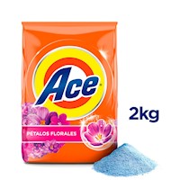 Detergente en Polvo Ace Pétalos Florales 2 kg
