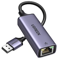 Adaptador USB 3.0 a Rj45 UGREEN GIGABIT Lan Ethernet 1,000 MBPS red