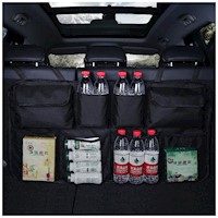 Organizador maletero Autos Carro Viaje asiento Botella multi bolsillo