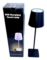 LAMPARA DE MESA TÁCTIL CON CARGA USB