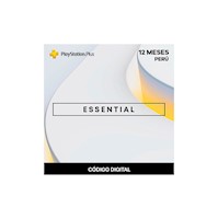 PlayStation Plus Essential 12 Meses PERU (Codigo Digital)