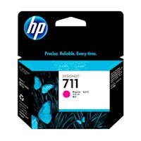 Cartucho de Tinta HP 711 Magenta 29 ml Original CZ131A para DesignJet