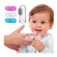 Cepillo bebes en silicona para encias y dientes