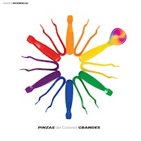 Pinzas grandes de colores